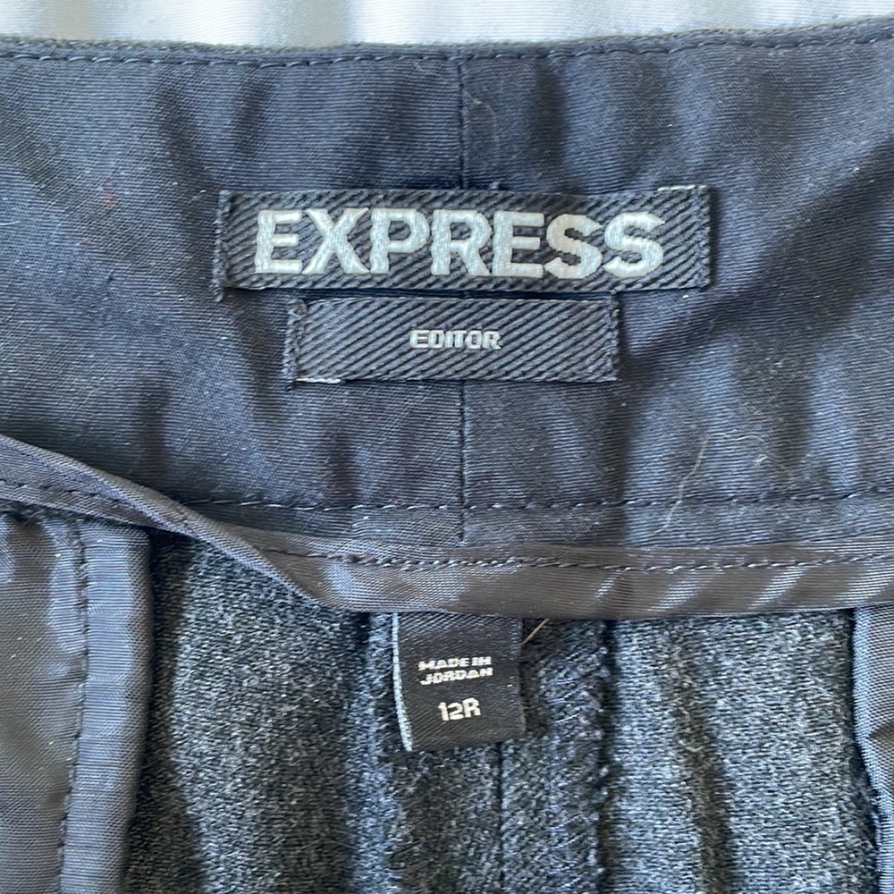 Express Editor Pant Grey 12r - image 3